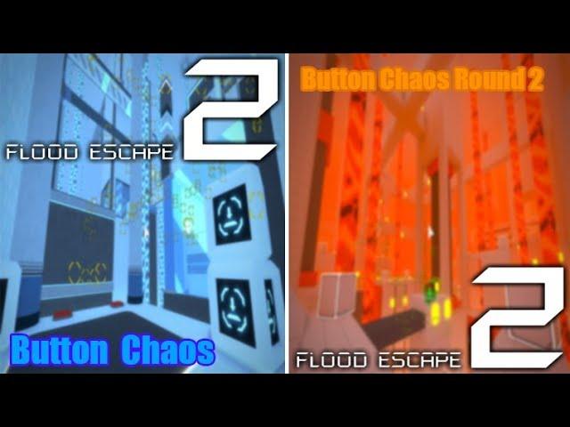 Roblox Flood Escape 2 (Test Map) - Button Chaos 1 & 2 (Crazy)