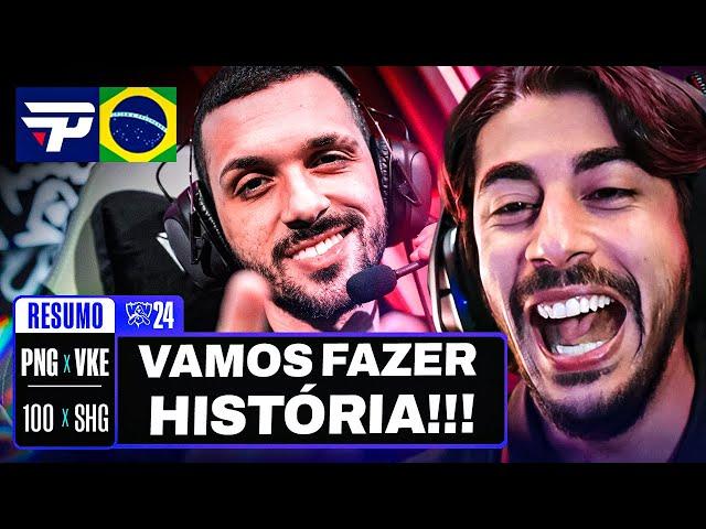 RESUMO WORLDS: A UM PASSO DE ENTRAR PRA HISTÓRIA - PAIN GAMING x VIKINGS