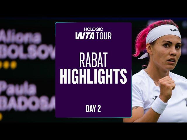 Day 2 in Rabat with Bolsova, Joint, and Rakhimova | WTA Match Highlights