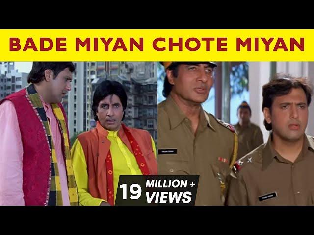 Bade Miyan Chote Miyan | All comedy Scenes | Amitabh Bachchan | Govinda | Raveena Tandon