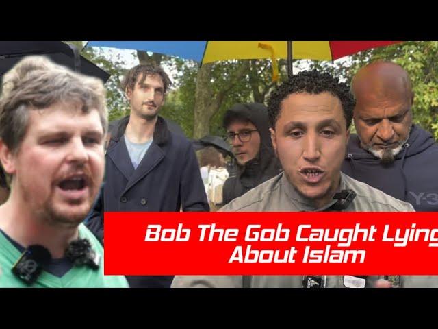 Shamsi refuted Bob the Gob's claims! Shamsi Speakers Corner Sam Dawah