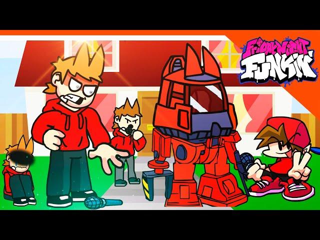  БОСС ТОРД EDDSWORLD! ПРОТИВ БОЙФРЕНДА!  Friday Night Funkin' Tord Expanded Прохождение