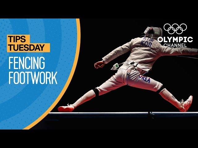 Learn the Basics of Fencing Foot Work ft. Erwann Le Pechoux | Olympians' Tips