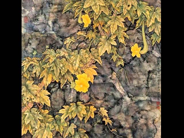 JIN HONGJUN - 1937- CHINESE PAINTER  - A C  -