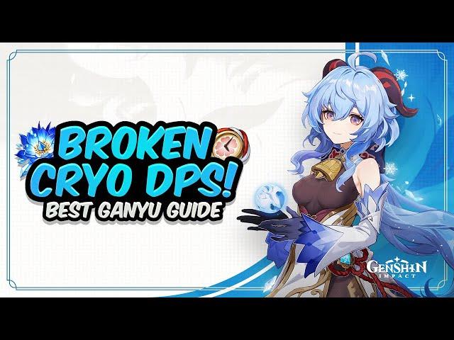 UPDATED GANYU GUIDE (2.4 Rerun) - Best Artifacts, Weapons, Playstyles & Showcase | Genshin Impact