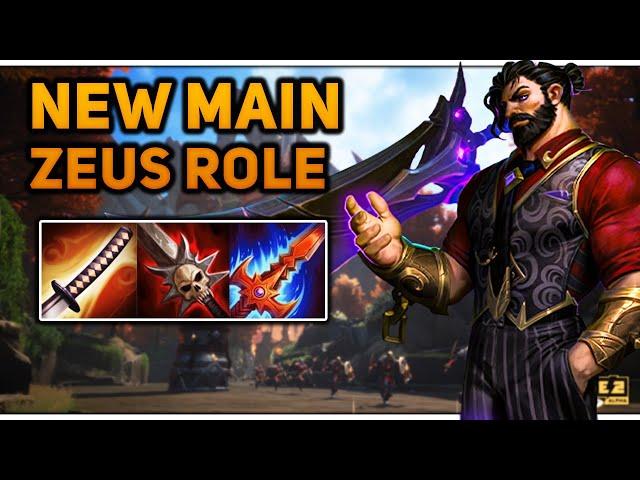 ZEUS IS ADC NOT MID IN SMITE 2!