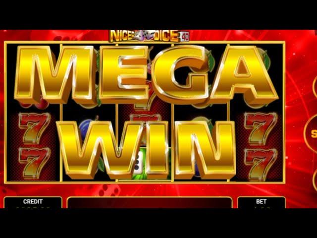 NICER DICE 40 CASINO AMATIC [*4 NICE WIN ] [ BIG WIN ] [MEGA WIN ]OMG MAX WIN  رعب