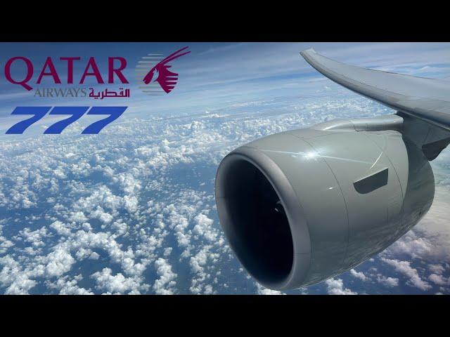 4K Qatar Airways 777-300ER Economy Class  Bangkok BKK - Doha DOH  [FULL FLIGHT REPORT]