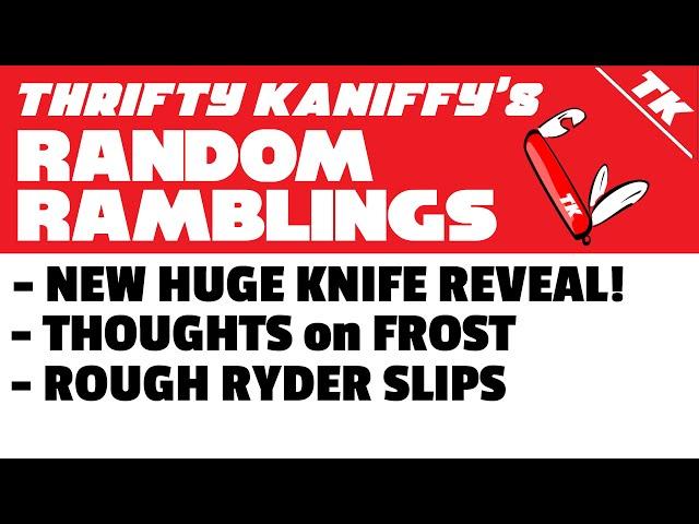 Thrifty Kaniffy's Random Ramblings. Unscripted & Uncensored (PG-13) Pocket Knife Talk.