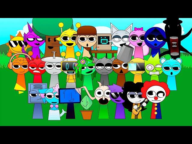 Incredibox Scrunkly Revamped But ALL Characters Together (New Mod)