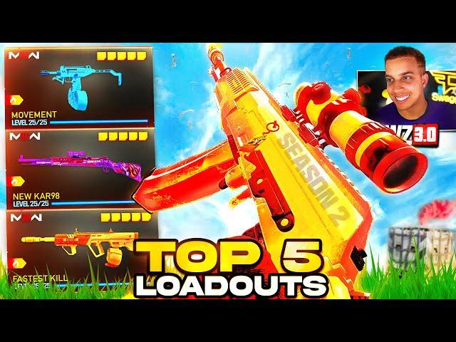 TOP 5 NEW META LOADOUTS in Warzone Season 2! (Best Class Setups)