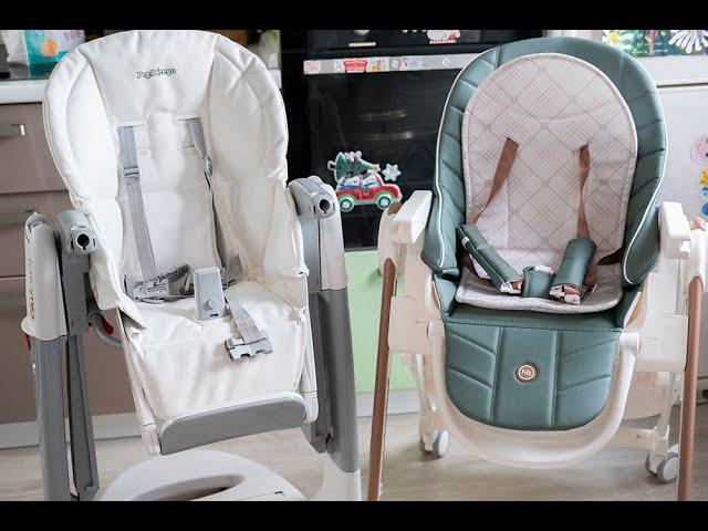 Стульчики для кормления Happy Baby Berny V2 и Peg Perego TATAMIA