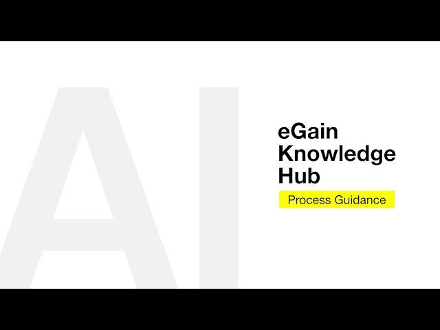 eGain Process Guidance + CBR Standard Demo (Insurance Scenario)