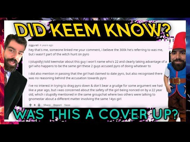 Keemstar Was Told About Ancient Reality 4 Years Ago And Did NOTHING