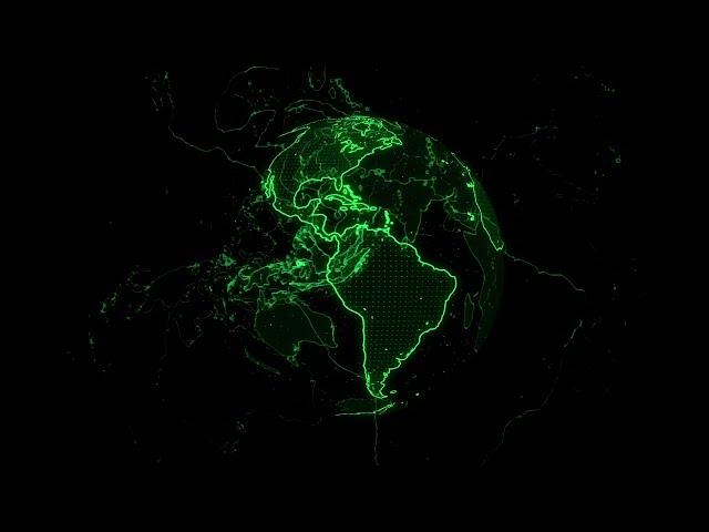 Digital Earth in After Effects - Animation