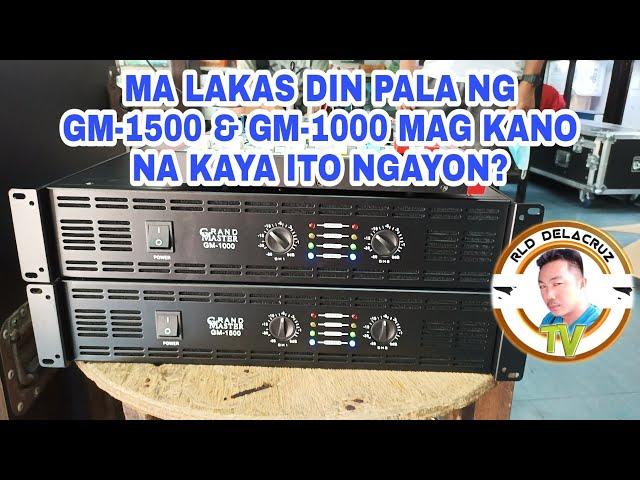 ANG LAKAS DIN PALA NG GM-1500 & GM-1000 MAG KANO NA KAYO ITO NGAYON?