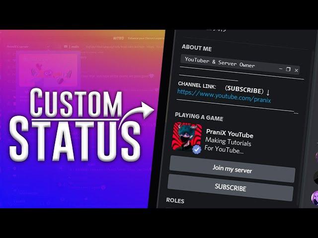 How to have a Custom Rich Discord Presence