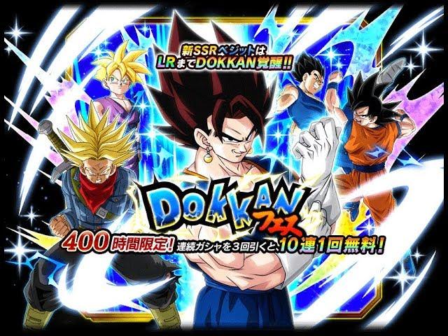 [Dokkan Festival] 2500 Dragon Stones 5th Anniversary JP  Summon | LR Blue Vegito | DBZ Dokkan Battle