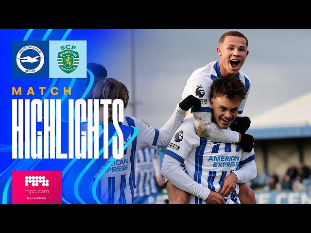 HIGHLIGHTS | Brighton v Sporting Lisbon | Premier League International Cup