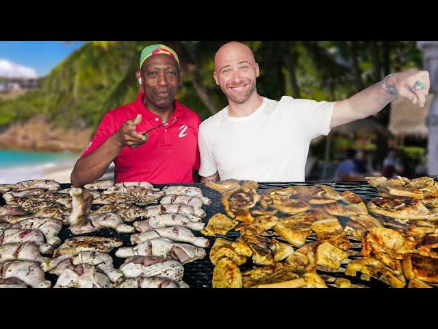 The Ultimate Grenada Street Food Tour! Best Jerk Chicken in the Caribbean?