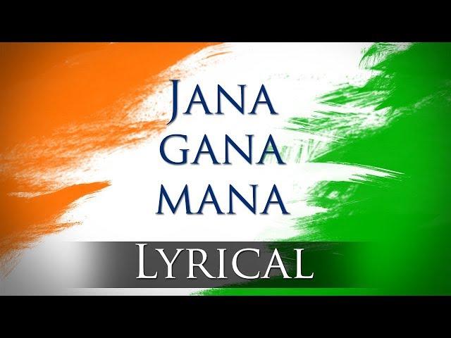 Jana Gana Mana (HD) - National Anthem With Lyrics - Best Patriotic Song