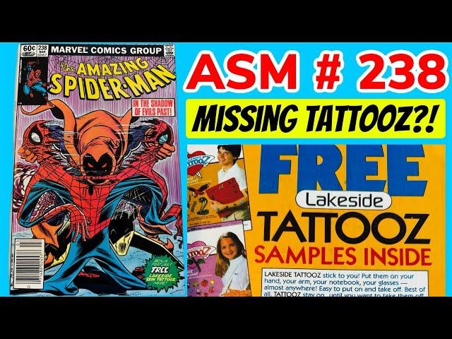 How to Tell if Amazing Spider-Man 238 is Missing Tattooz