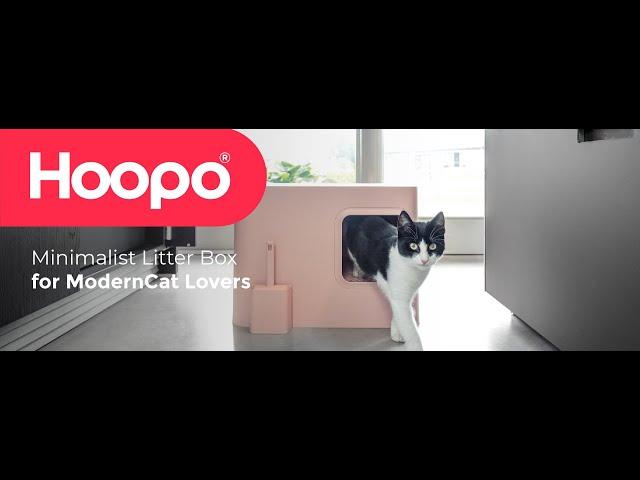 Hoopo® Dome Cat Litter Box | Super Easy Cleaning