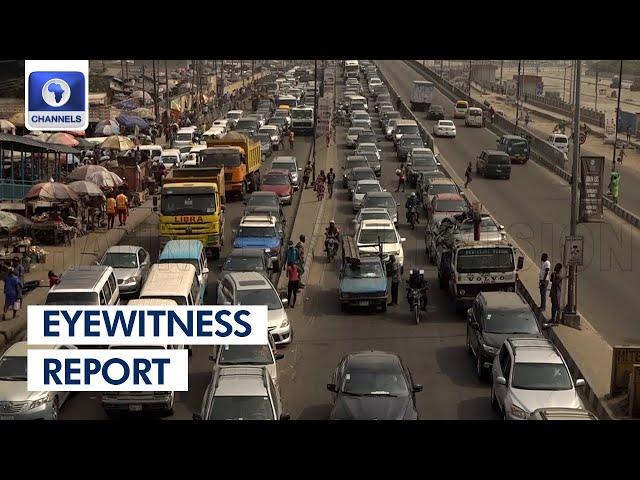 Lekki-Epe Road Congestion +More |Eyewitness Report