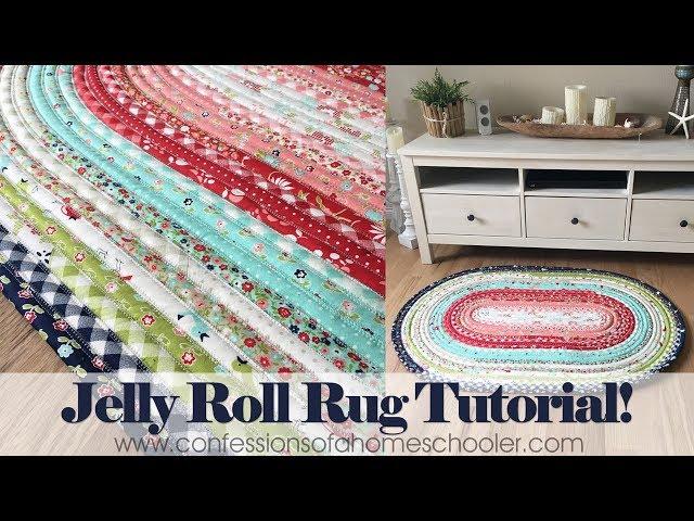 Official Jelly Roll Rug Tutorial