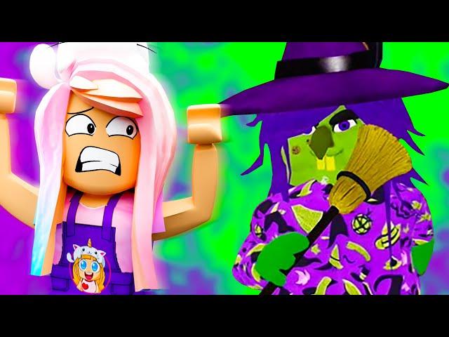 Escaping The Evil Witches House (Roblox Story)