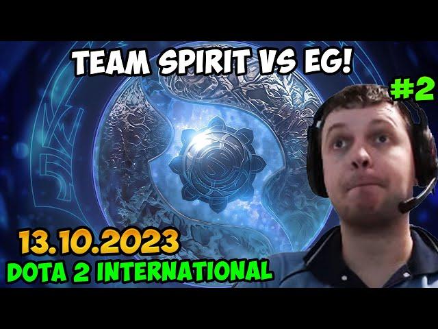 Папич комментирует Dota 2 International 2023! Team Spirit vs EG! 2