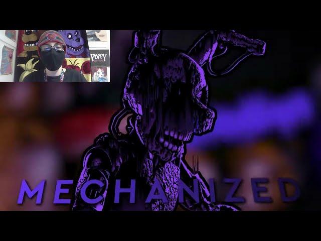 Reaction To Mechanized and Alive (FNAF SB Ruin Song By Arcadify - Animation By AlphaEMC)