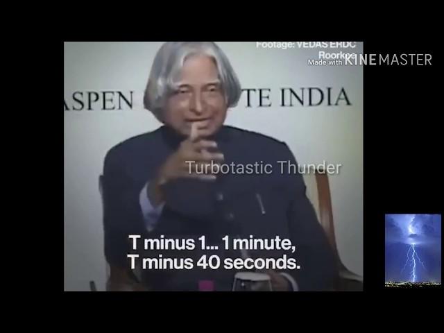 Dr.A.P.J.Abdul Kalam speaking about Satish Dhawan