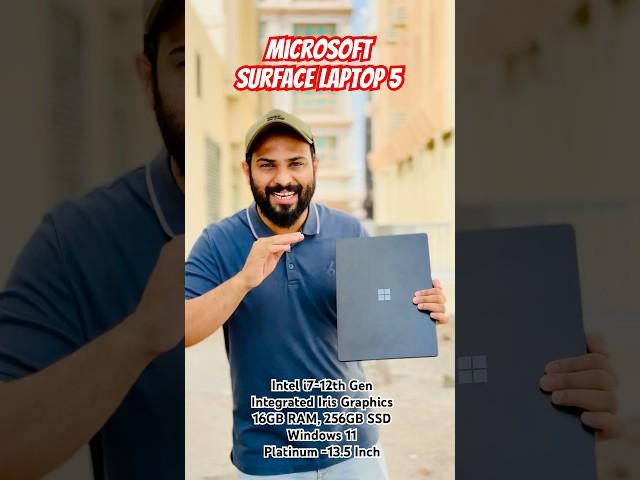 #Microsoft#Surface#Laptop5#Intel i7-12th Gen, #IrisGraphics, #16GBRAM, 256GBSSD, #FinlandComputers