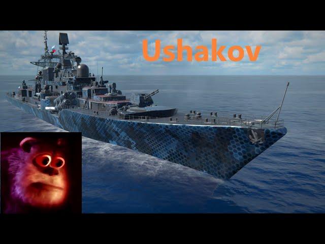 [Modern warships] RF Ushakov Vs Yamato - +1 M dmg