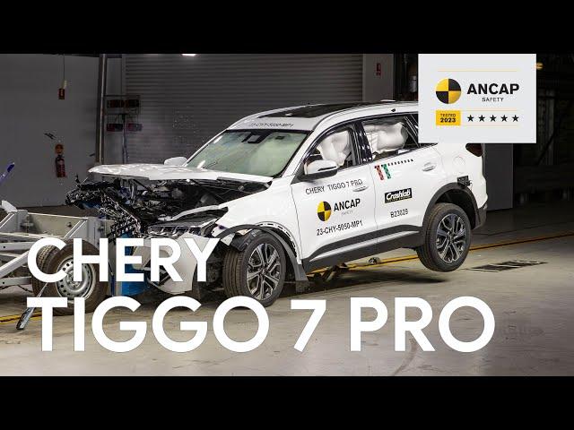 ANCAP safety & crash testing a Chery Tiggo 7 Pro