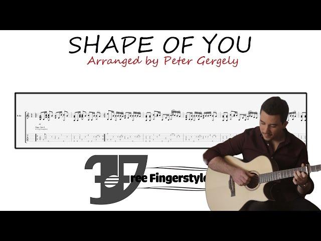 [FREE TABS] Shape Of You - Ed Sheeran by Peter Gergely