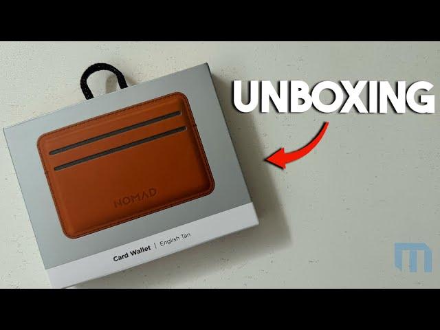 Tarjetero NOMAD Card Wallet Unboxing