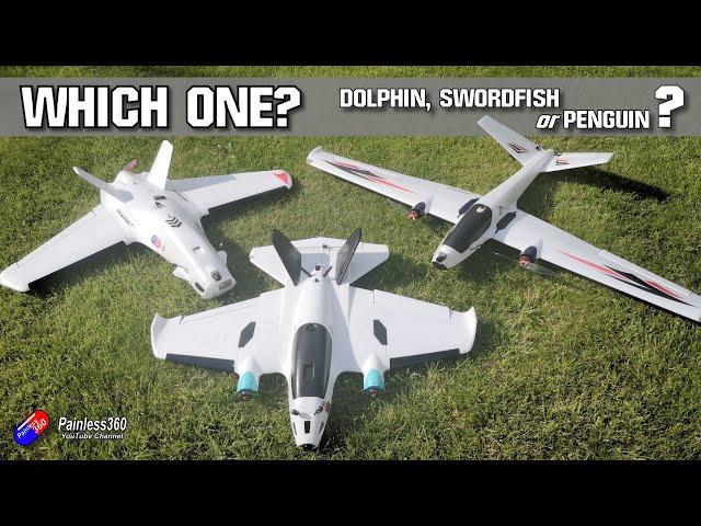 Comparing the AtomRC Dolphin, Swordfish and Penguin - Which is better?