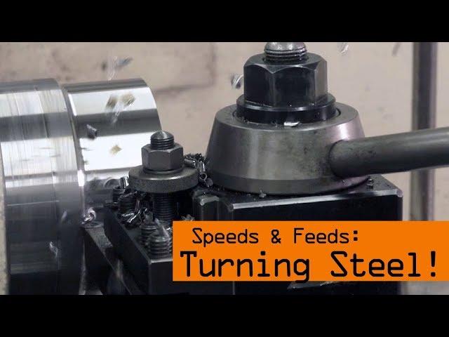 Speeds & Feeds for Steel on the Lathe!  WW171