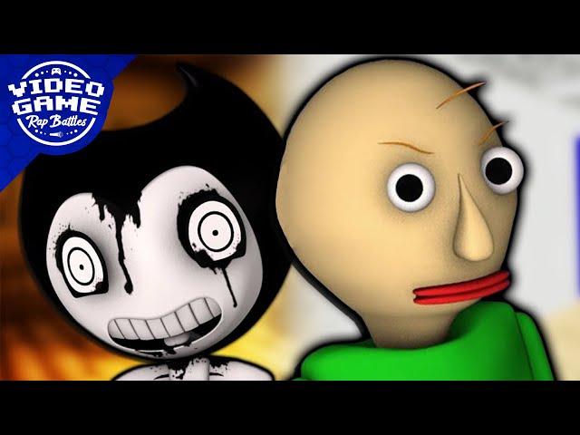 Baldi's Basics vs. Bendy and the Ink Machine - Video Game Rap Battle (SFM)