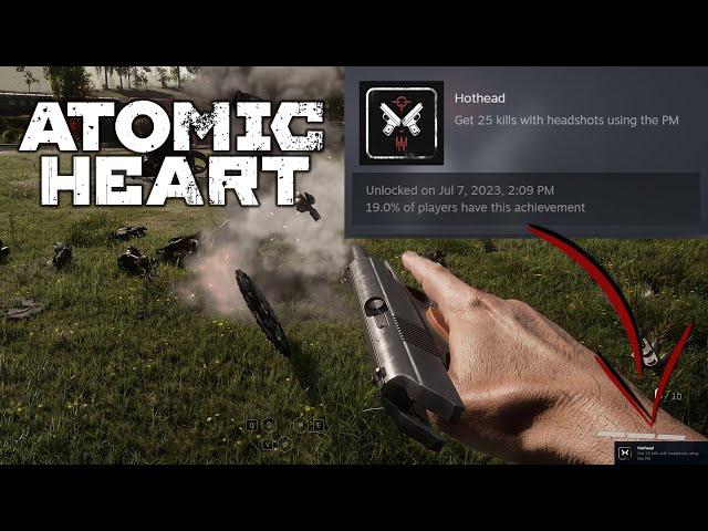 Easy way to Get 25 kills with headshots using the PM Atomic Heart