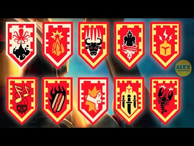 LEGO Nexo Knights | Rare RED nexo-power to scan