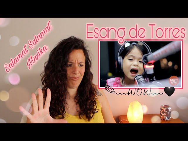 FIRST TIME REACTING to Esang De Torres | Salamat Salamat Musika | REACTION