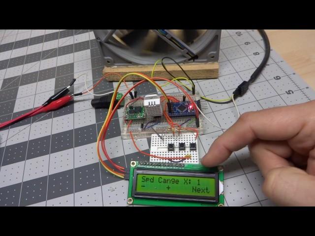 Creating a quiet and efficient room fan with an Arduino