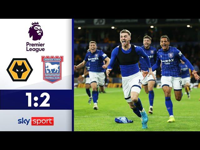 Nachspielzeit-Drama! | Wolverhampton Wanderers - Ipswich Town F.C. | Highlights - Premier League