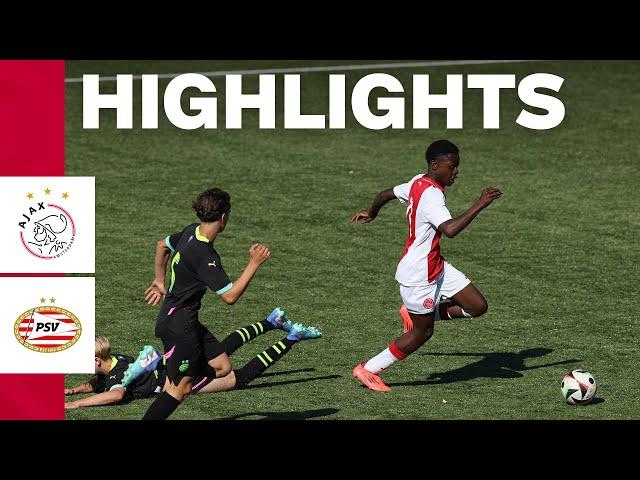 Tense game ️ | Highlights Ajax O15 - PSV O15