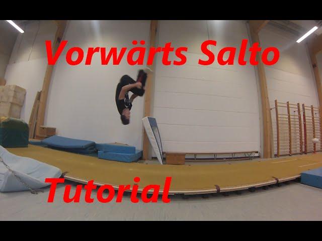 Wie lerne ich einen Vorwärtssalto? Tutorial