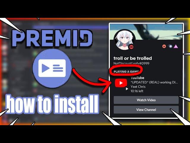 How to Install PreMiD for discord (and add ons)