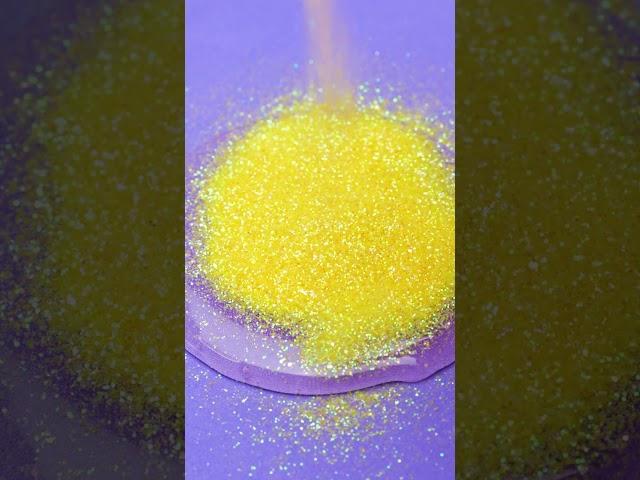 Let's Make SUPER Glittery Sticky Mud  #art #shorts #glitter #diy